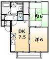 パレス曙の間取り画像