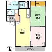 ポートストーク Dの間取り画像