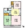 コーポサングリーンの間取り画像