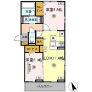 D-coralの間取り画像