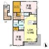 レジデンス K(Residence K)の間取り画像