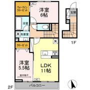 レジデンス K(Residence K)の間取り画像