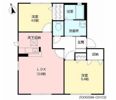 シティーパルCの間取り画像