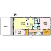 セジュールミヤケの間取り画像