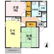 セジュールHAMA C棟の間取り画像