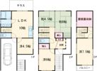 大和郡山市九条町戸建ての間取り画像