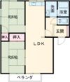 フレグランスフジAの間取り画像