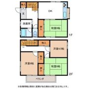 本郷町9丁目 貸家の間取り画像