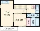 ソレイユビセレクト法蓮町Ⅰの間取り画像