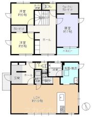 白楽町 戸建ての間取り画像