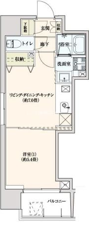 Flats TAHICOの間取り画像