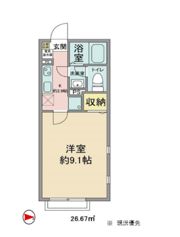 KMS相原の間取り画像