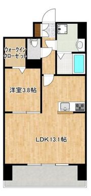 クロノス40新町IIIの間取り画像