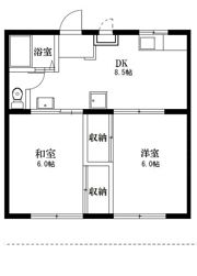 エクセレンス笹沖の間取り画像