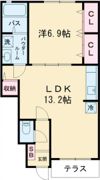 メゾンタカモトⅠ番館の間取り画像