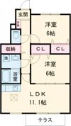 パルカーサの間取り画像