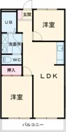 メゾンみついけの間取り画像