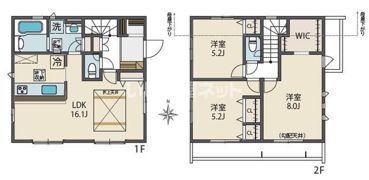 BLOOMING MAISON小平市大沼町の間取り画像