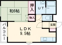 レジェンド五稜郭の間取り画像