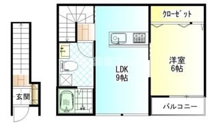 NINOROJI 3号棟の間取り画像