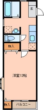 ソレイユパルク8番館の間取り画像