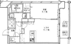 パークヒルズ町田の間取り画像