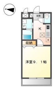 アリエッタ赤塚の間取り画像