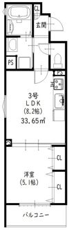 クリエオーレ松丘町の間取り画像