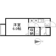 コーポ栄の間取り画像