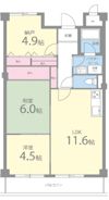 コンコードトキワの間取り画像
