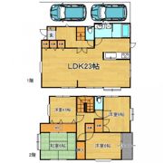 瀬戸町貸家の間取り画像