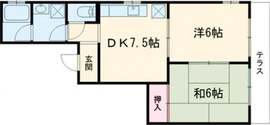 ハイツYの間取り画像
