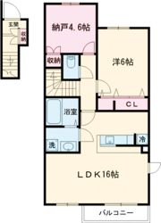 パストラーレシャルムの間取り画像