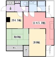 インタービレッジ北今宿の間取り画像
