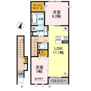グランソレイユの間取り画像