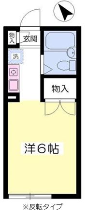 コーポデュプルⅡの間取り画像