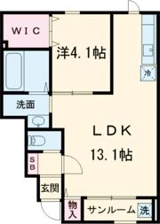 GRACE神道寺2号館の間取り画像