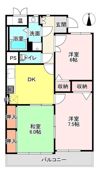 レジデンス一宮の間取り画像