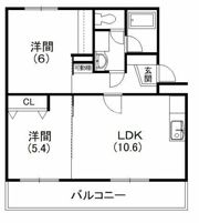 メディオ初生弐番館の間取り画像