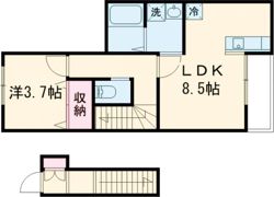 クレストコートの間取り画像