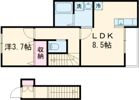 クレストコートの間取り画像
