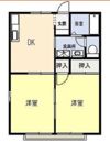 コーポ白金の間取り画像