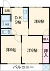コーポさわやかⅡの間取り画像