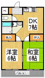 ハイブリッジ清瀬の間取り画像