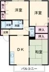 ディアスM Bの間取り画像