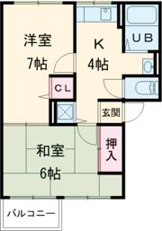 ソファレ菊水の間取り画像