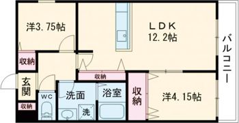 仮称)上島町B棟の間取り画像