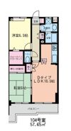 グリーンヒルズ古淵の間取り画像