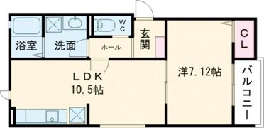 MAISON LUNA(メゾン ルナ)の間取り画像