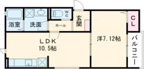 MAISON LUNA(メゾン ルナ)の間取り画像
